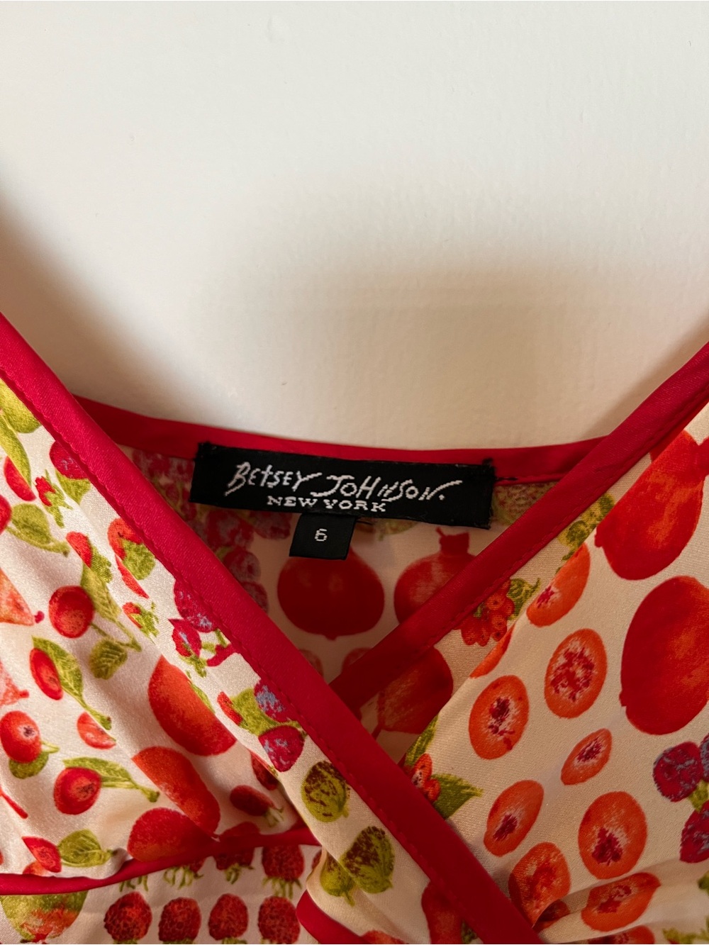 RARE Betsey Johnson Fruit Dress - Picture 3 of 5